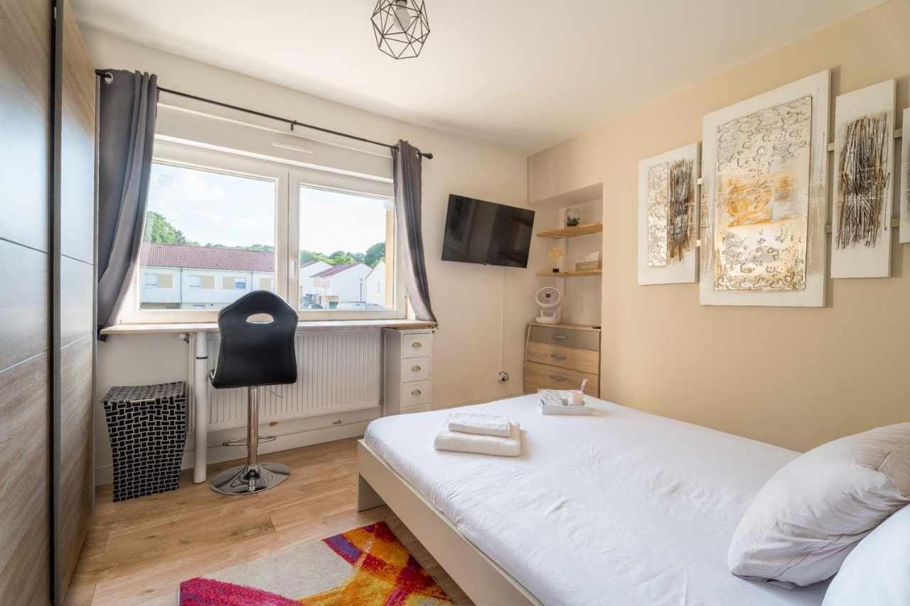 Chambre Privee 14M - Wifi - Appart' 120M Woippy Екстер'єр фото